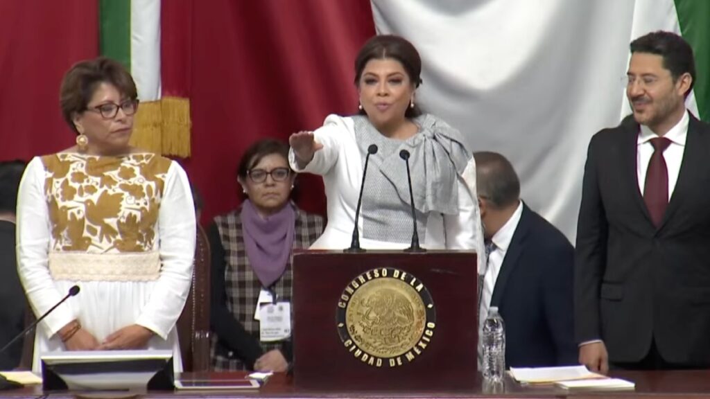 Clara Brugada rinde protesta como jefa de Gobierno de CDMX
